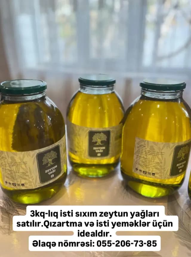 Zeytun yağı