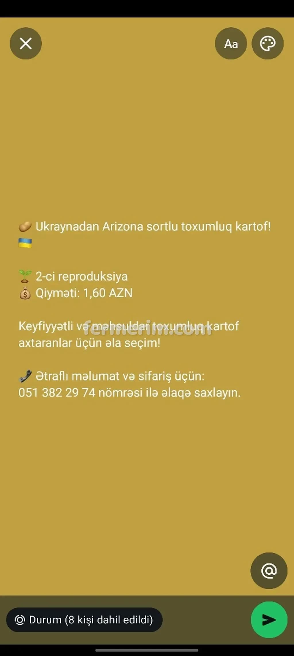 Kartof — şəkil 1