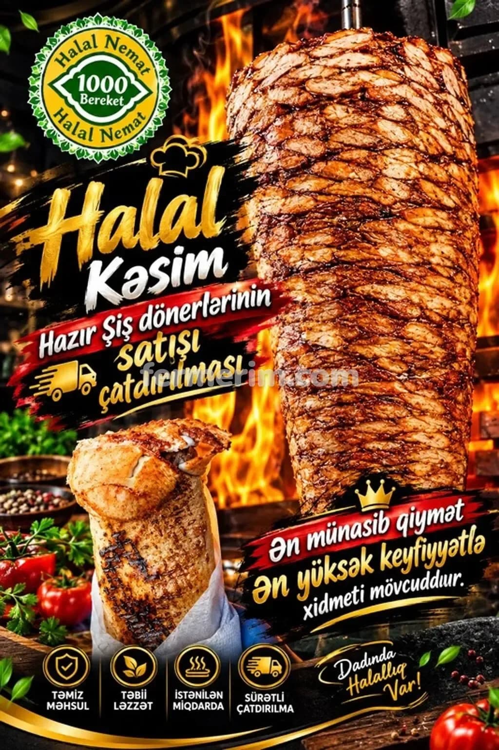 Dönər əti — şəkil 1