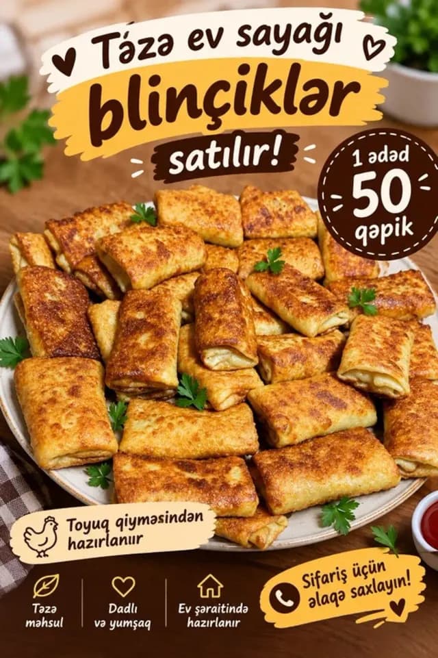 Ev yeməkləri və yarımfabrikatlar