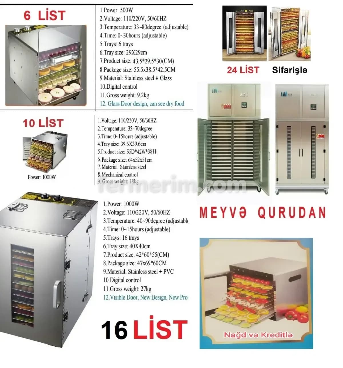Quru meyvə aparatı — şəkil 2